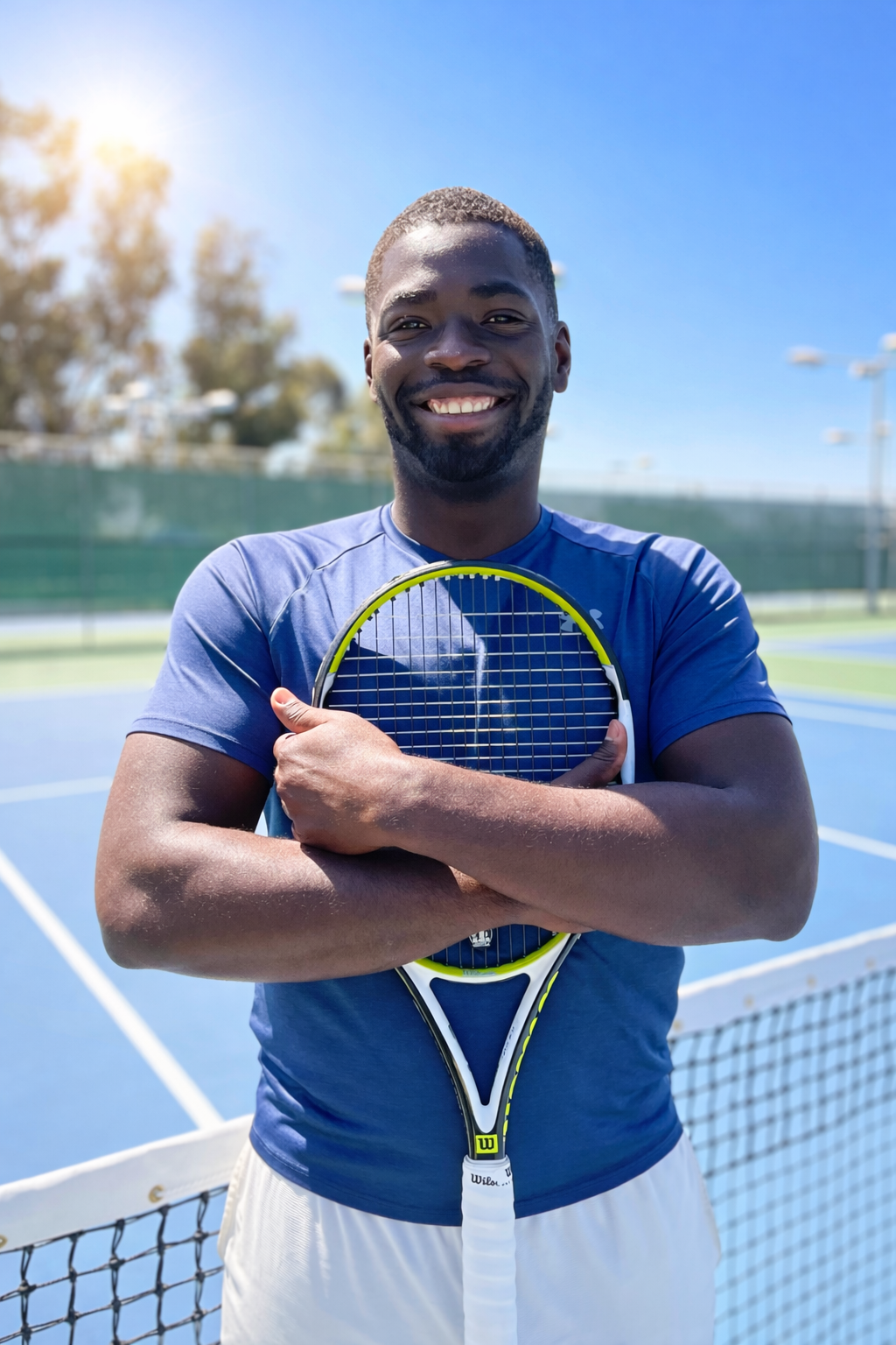 Coach Tobi Ojo - PTR Certified Tennis Coach at Ojo Coaching Academy